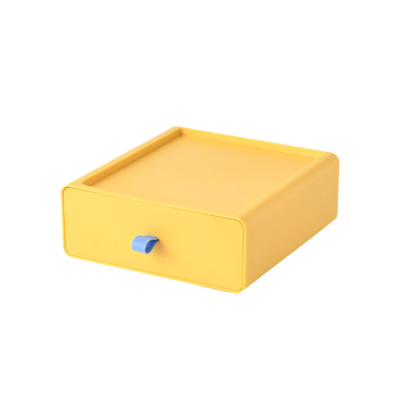 Organizer giallo a cassetto — confezione singola